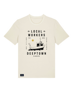 Charger l'image dans la galerie, T-Shirt Local Worker Natural Raw
