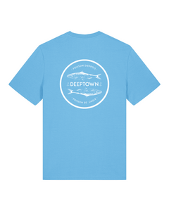 T-Shirt Poisson Dieppois Bleu Aqua