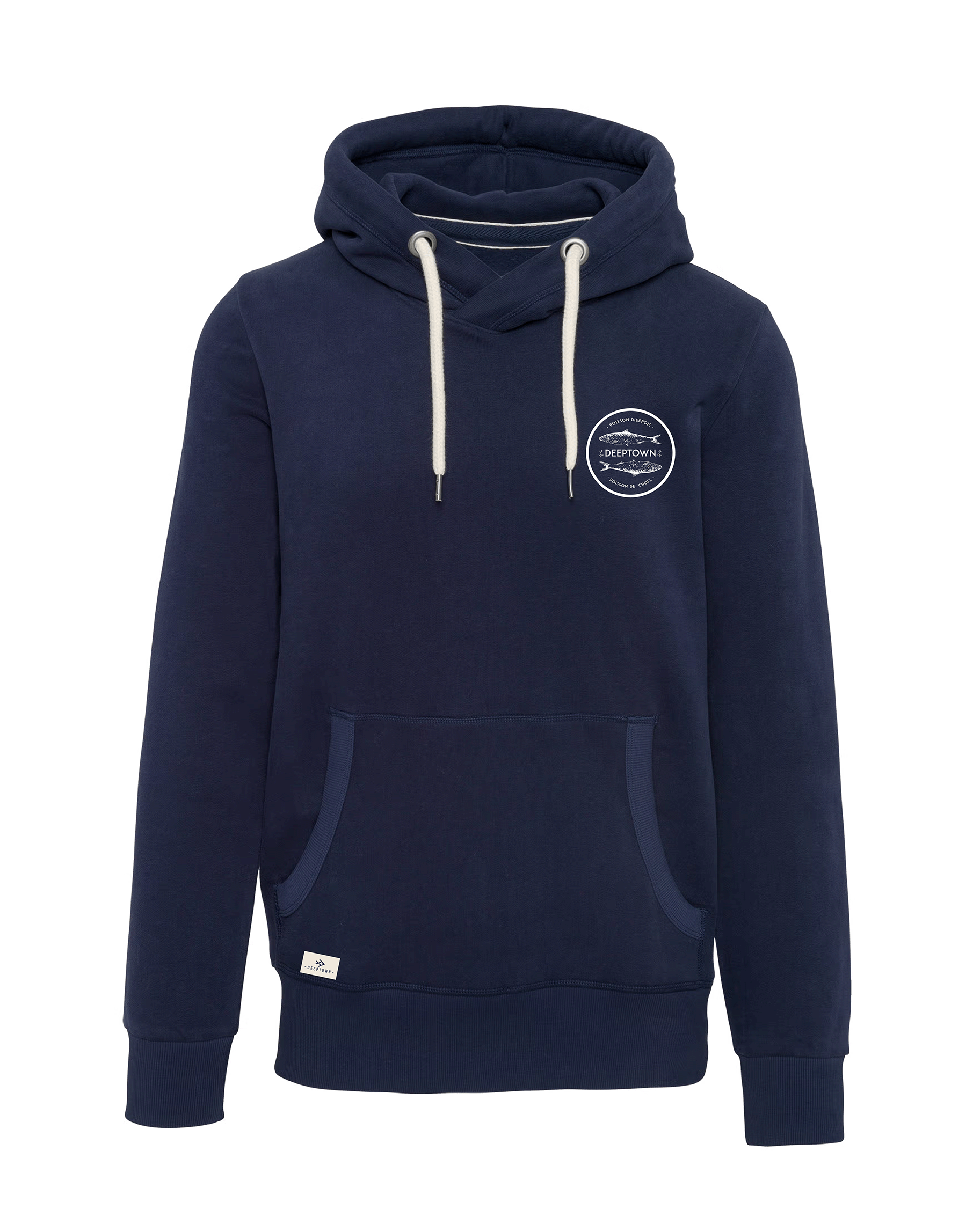 Hoodies Poisson Dieppois Bleu Marine