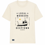 Charger l'image dans la galerie, T-Shirt Local Workers Natural Raw
