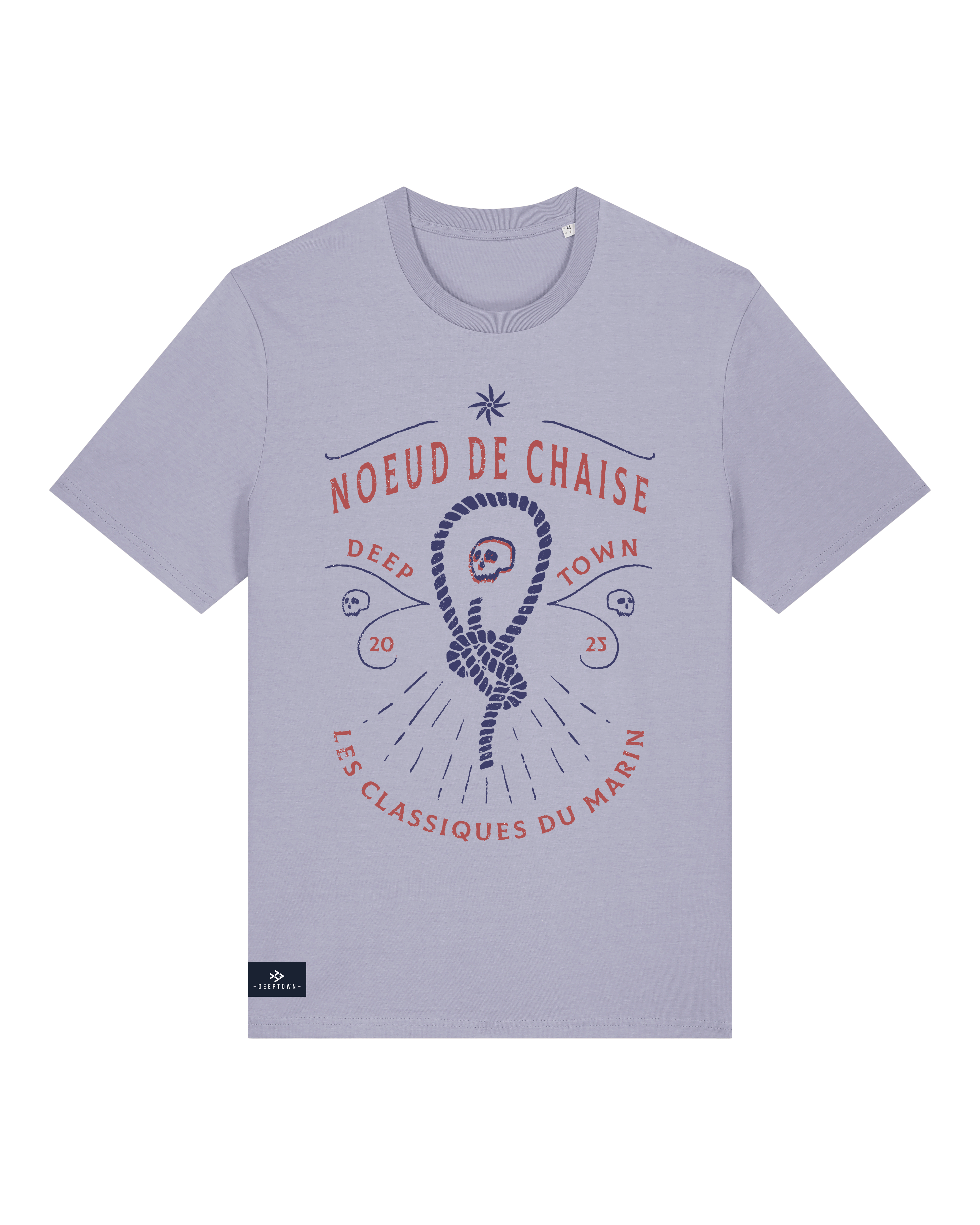 T-Shirt Nœud de Chaise Lavande
