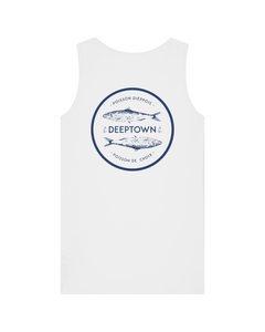 Débardeur Homme Poisson Dieppois Blanc