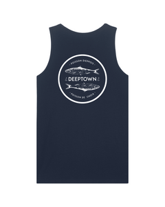 Débardeur Homme Poisson Dieppois Bleu Marine