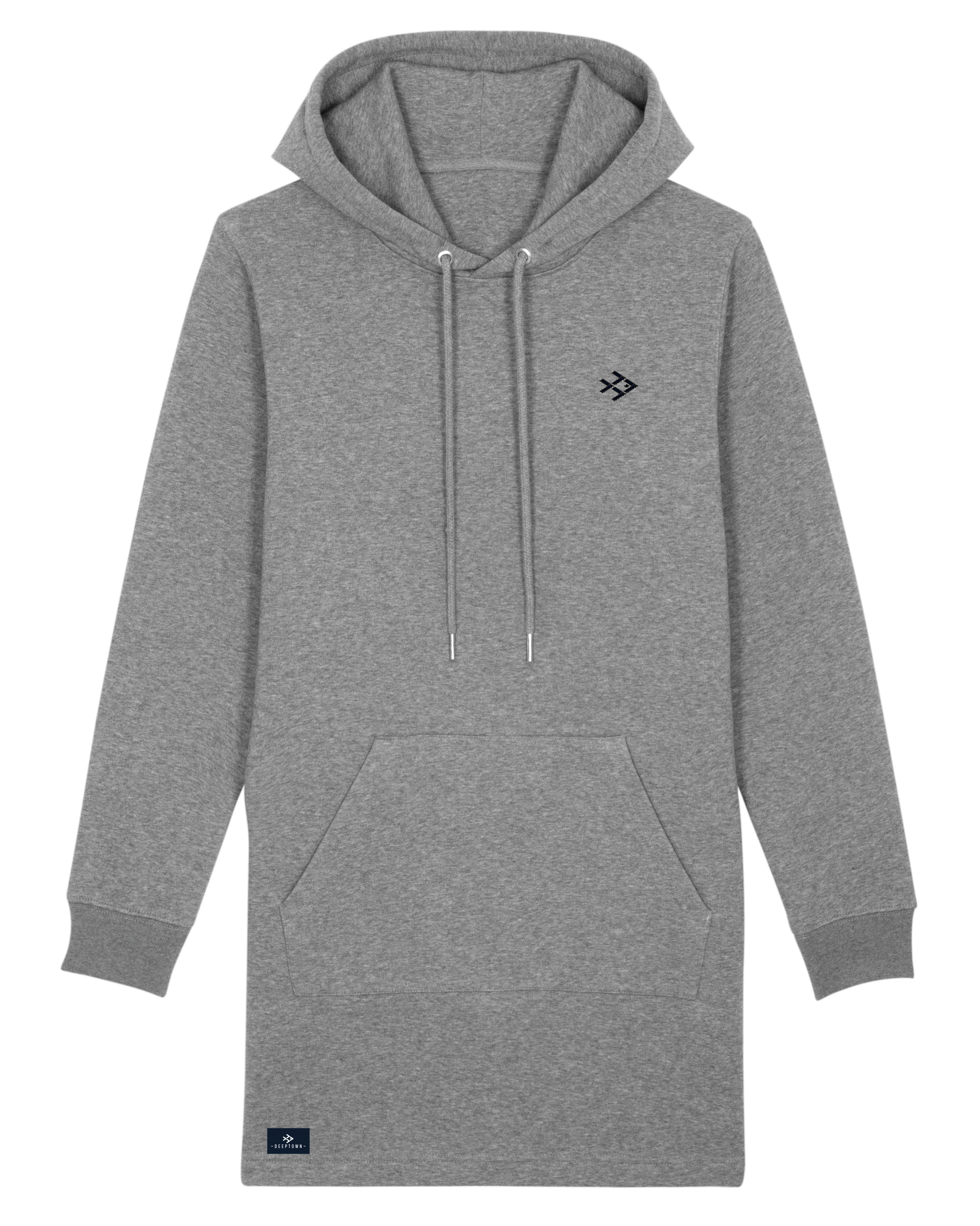 Robe à Capuche Deeptown Gris Chiné