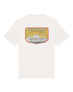 T-Shirt Le Pont Qui Tourne Blanc Cassé