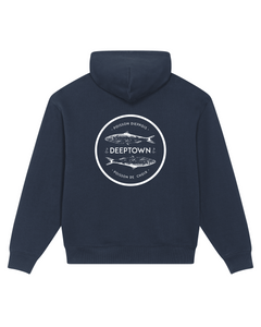 Veste Zippé Poisson Dieppois Bleu Marine