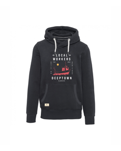 Hoodies Local Workers Gris Anthracite