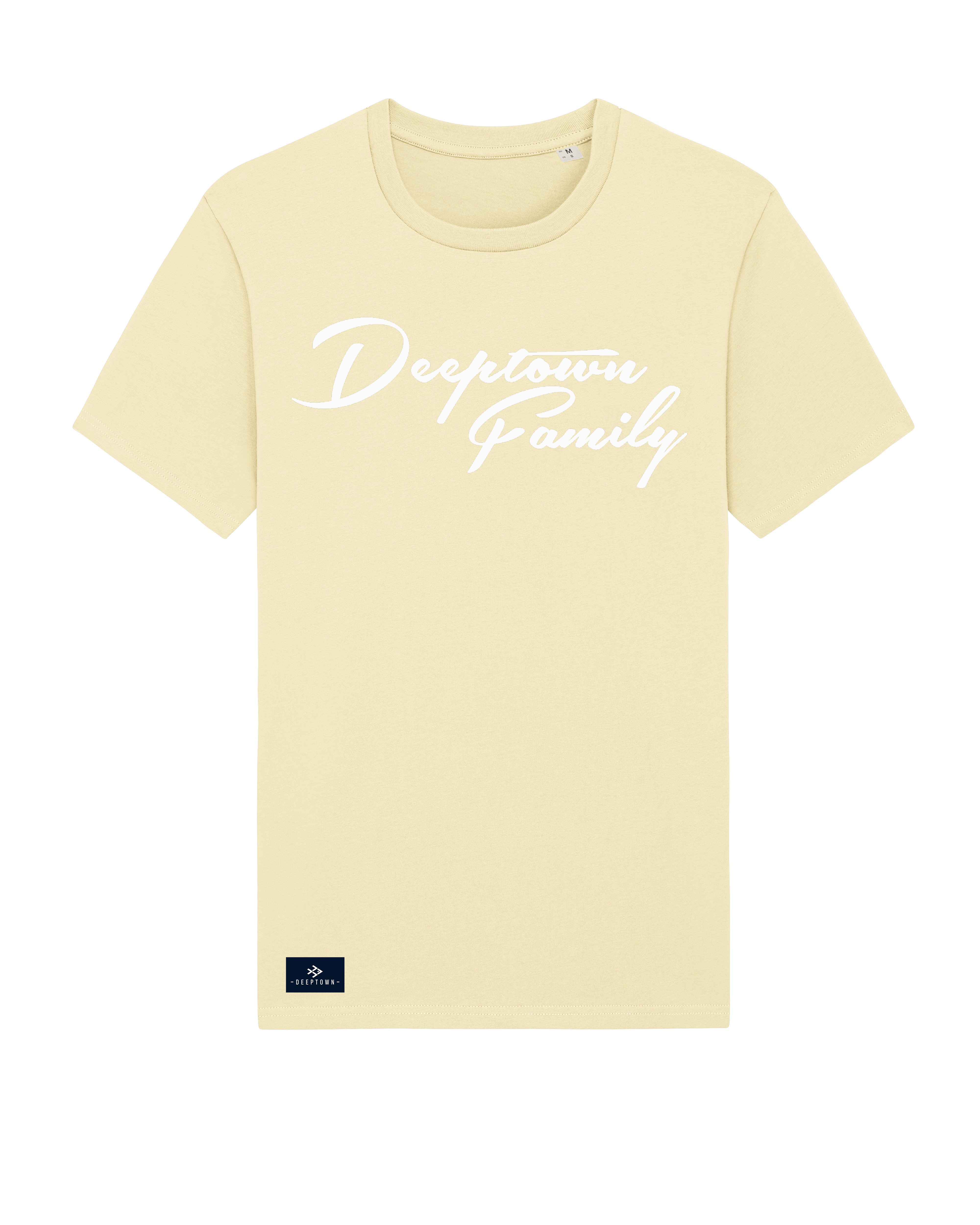T-shirt Deeptown Family Jaune Paille