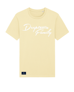 T-shirt Deeptown Family Jaune Paille