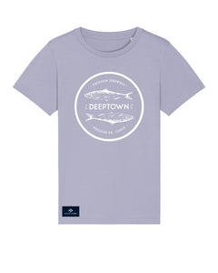 T-Shirt Enfant Poisson Dieppois Lavende