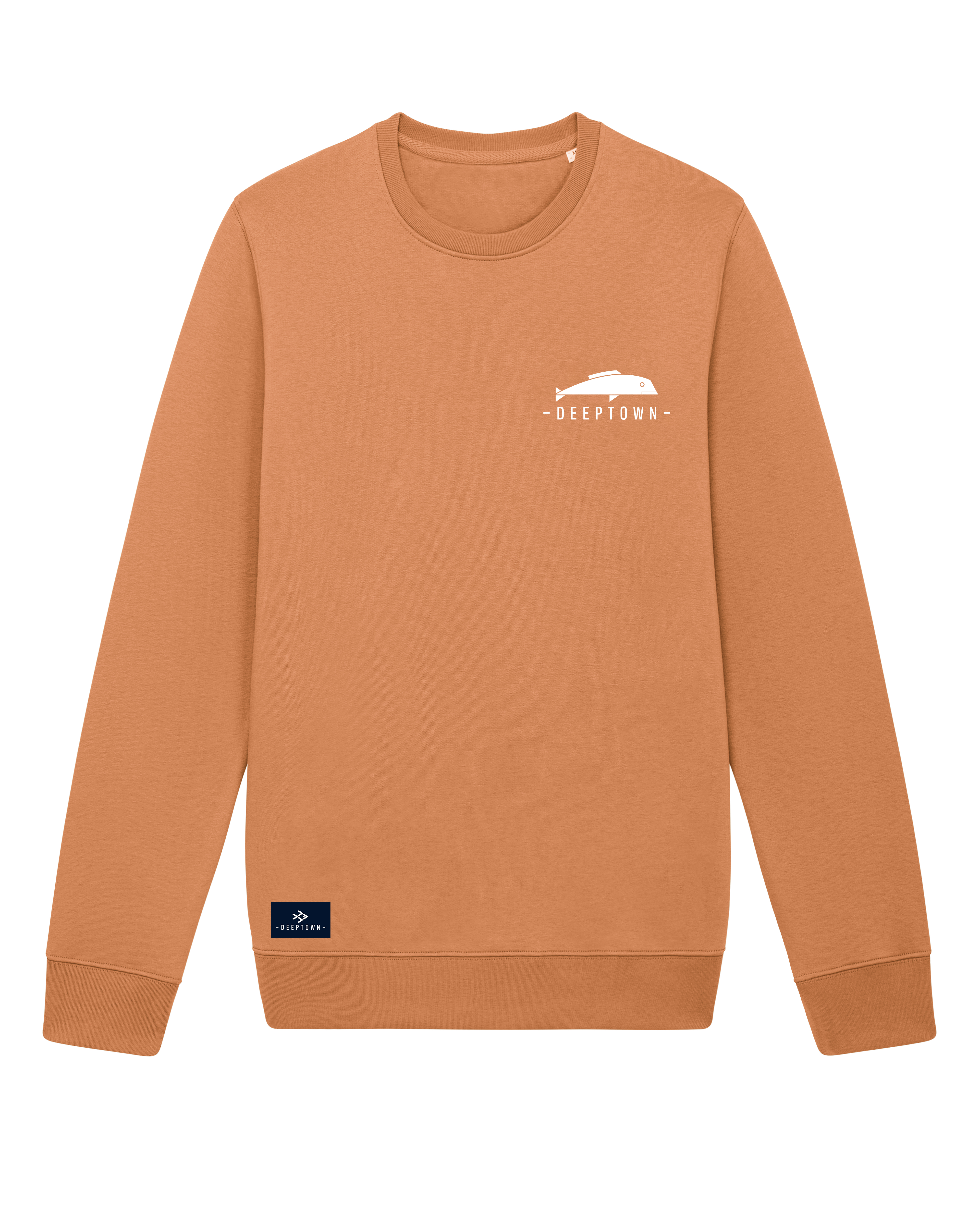 Pull Baleineau Orange Volcanique