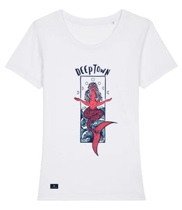 T-Shirt Femme Mermaid Blanc