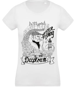 T-Shirt Hipster Fishing Femme